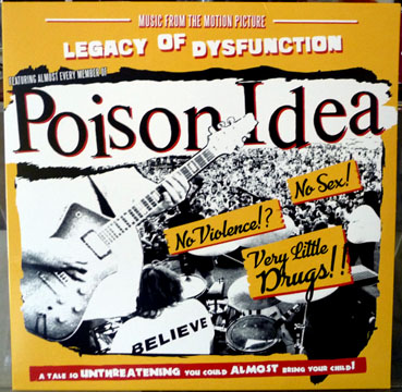 POISON IDEA "Legacy Of Dysfunction" LP (TKO)